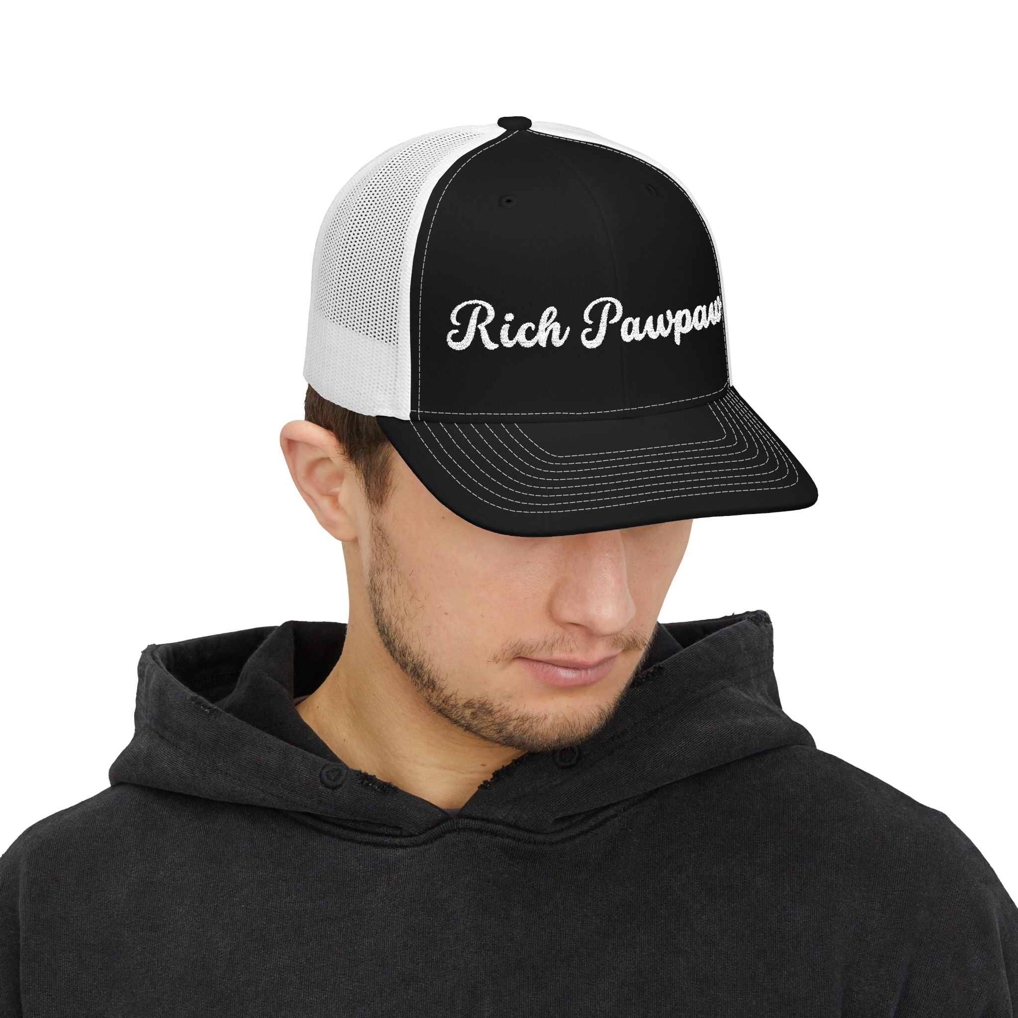 Rich Pawpaw Truckers Cap, Embroidery  Hat