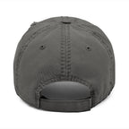 Rich Girl Distressed Embroidery Cap