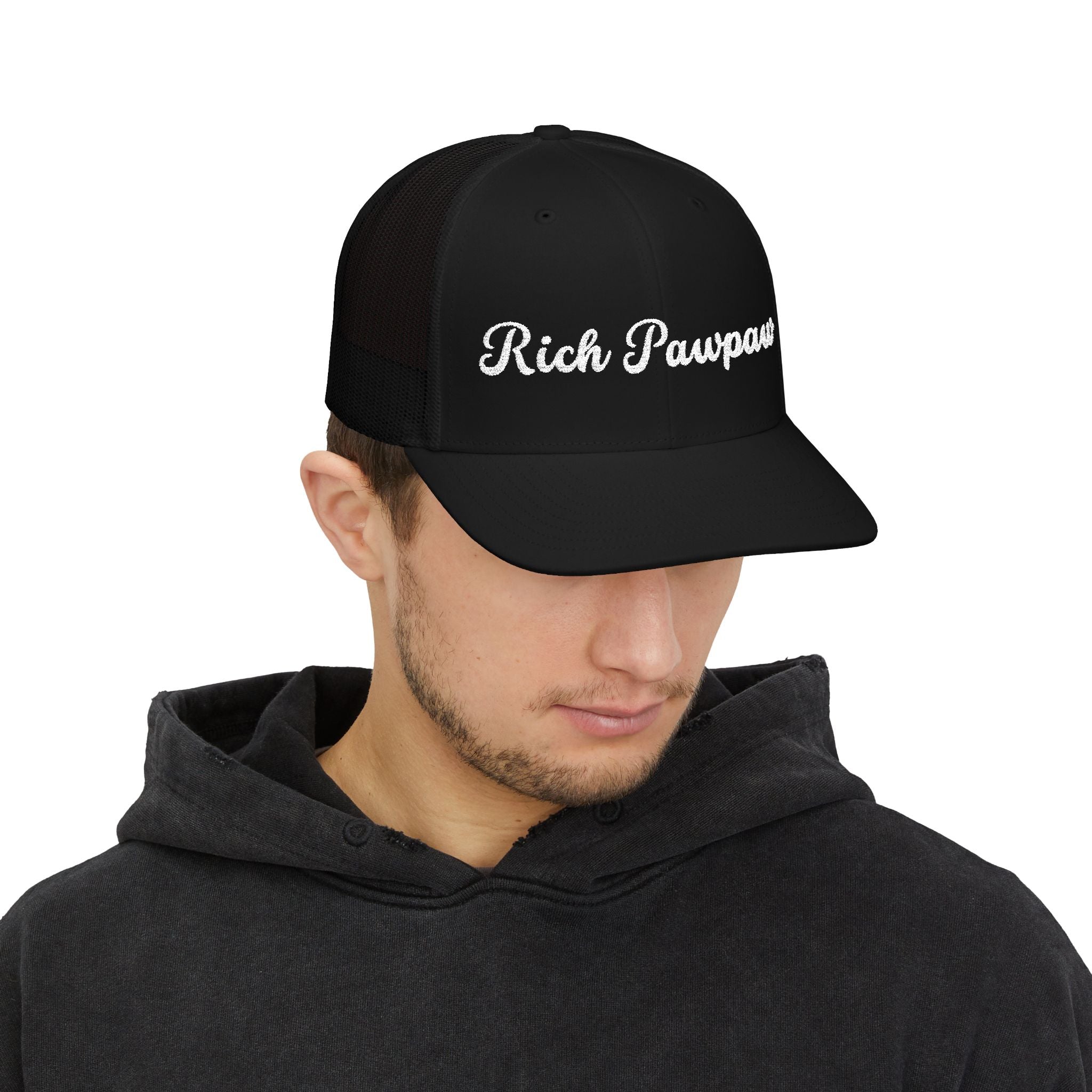 Rich Pawpaw Truckers Cap, Embroidery  Hat