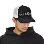 Rich Dad Trucker Cap | Embroidery Adjustable Cap