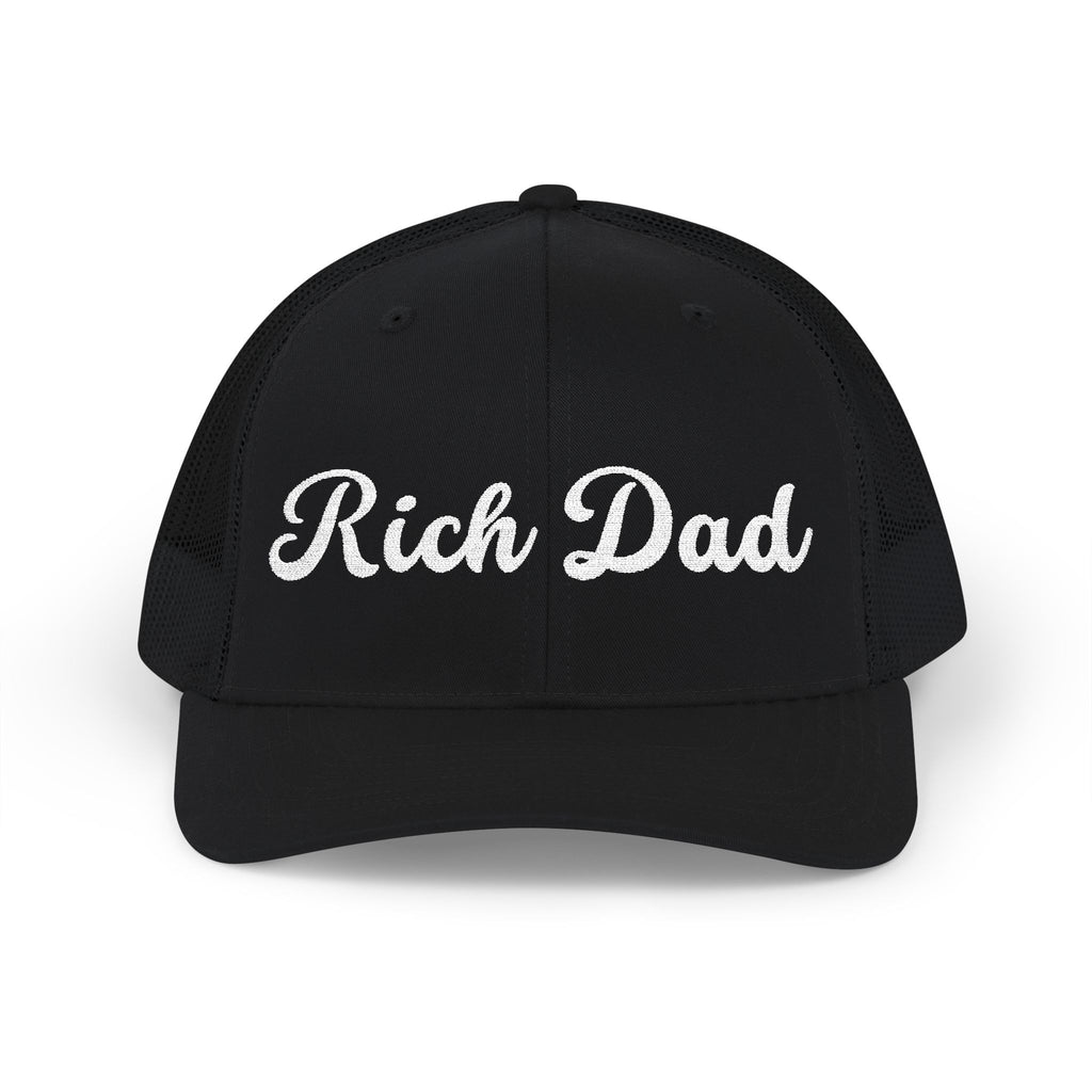 Rich Dad Trucker Cap | Embroidery Adjustable Cap