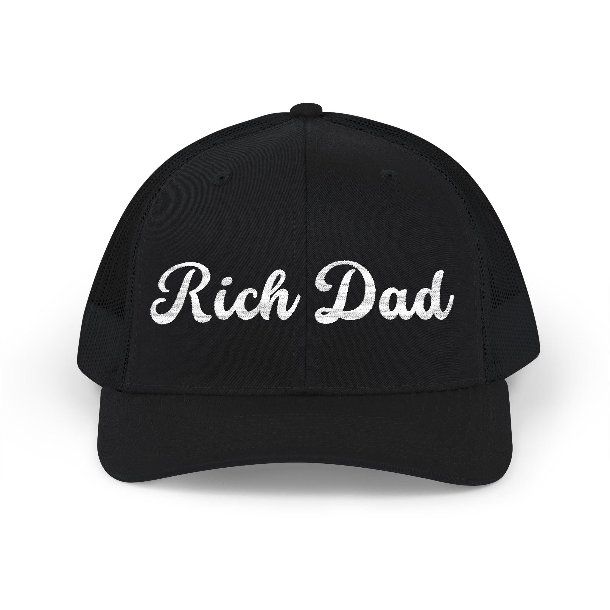 Rich Dad Trucker Cap | Embroidery Adjustable Cap