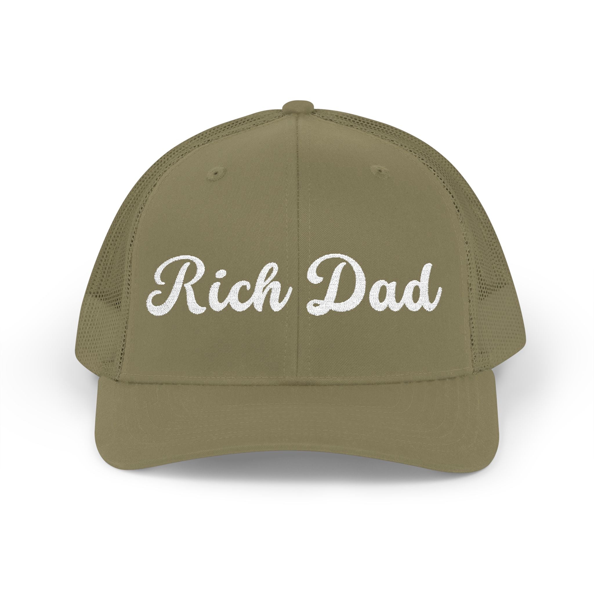 Rich Dad Trucker Cap | Embroidery Adjustable Cap
