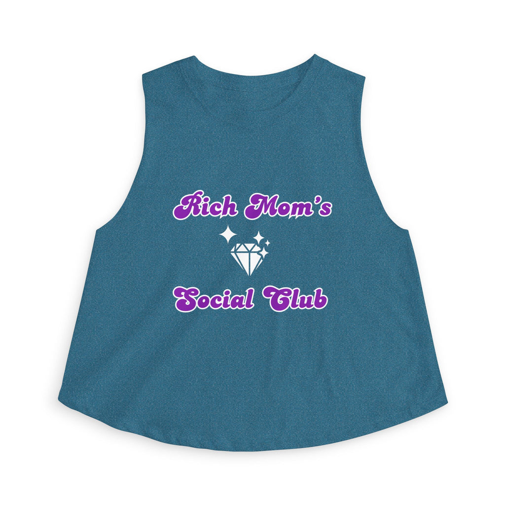 Rich Mom's Social Club Crop Top