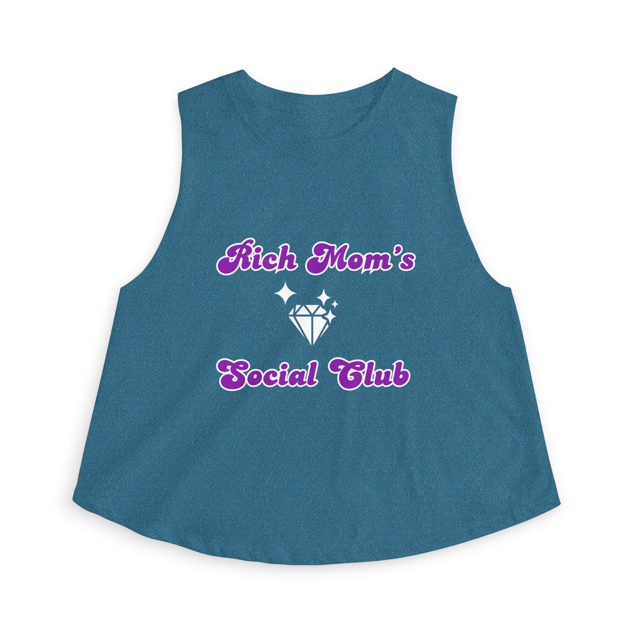 Rich Mom's Social Club Crop Top