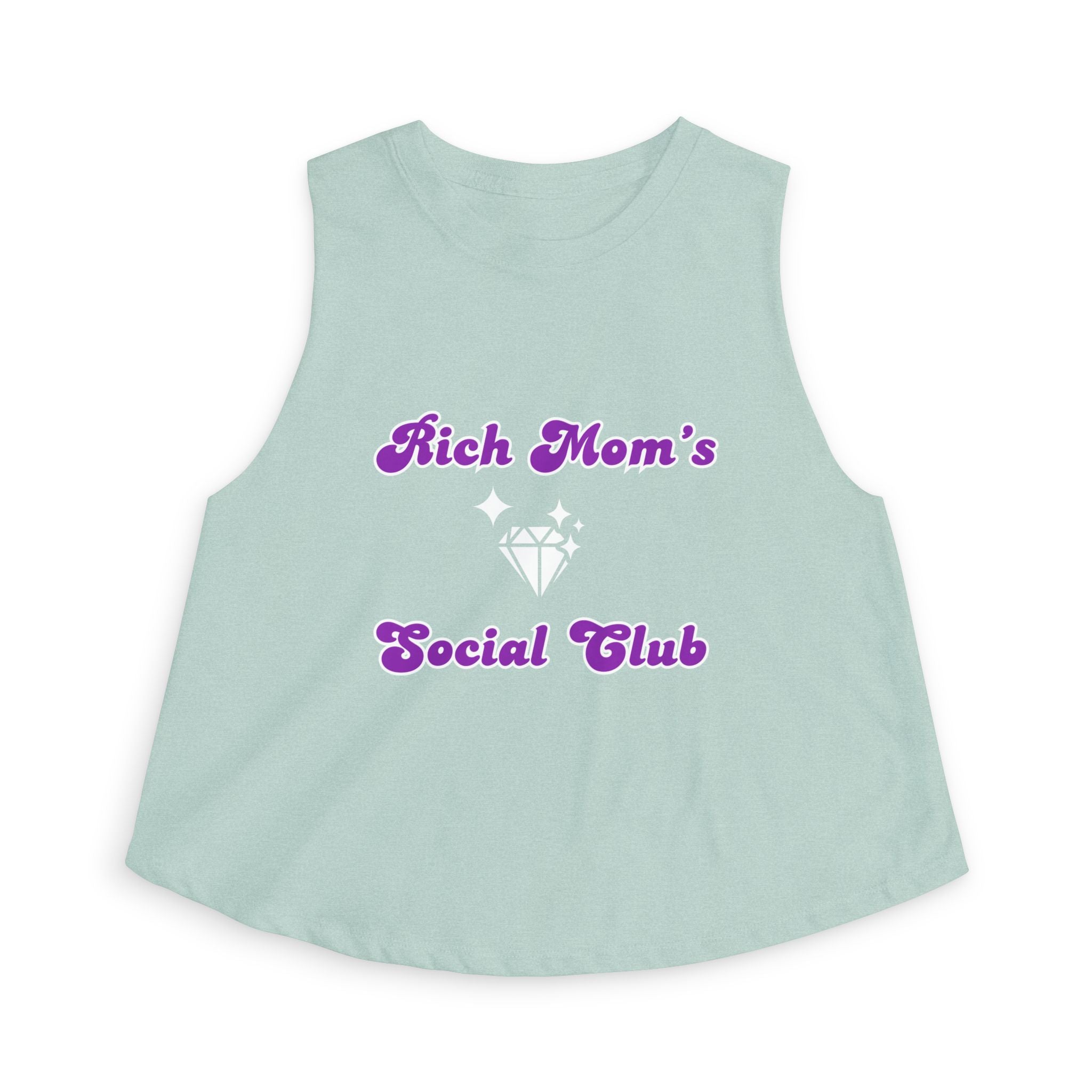 Rich Mom's Social Club Crop Top