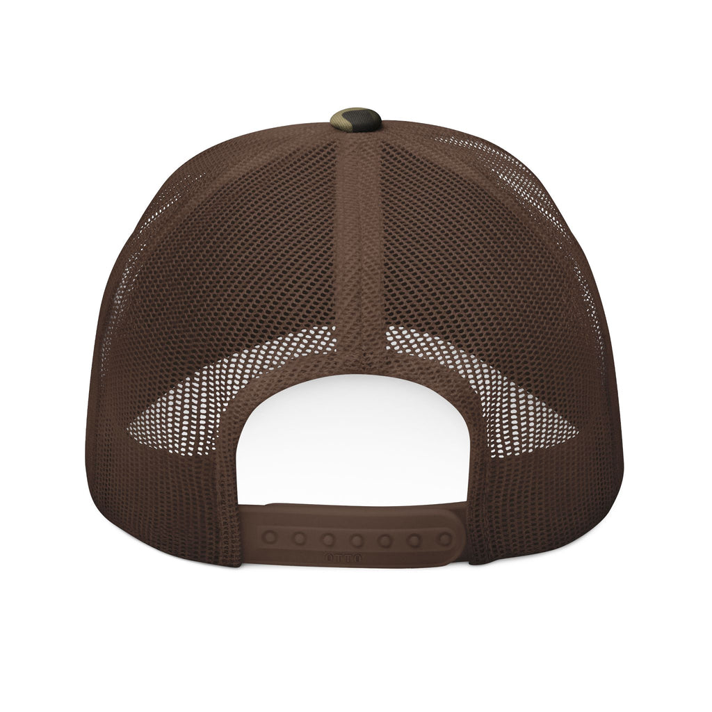 Rich Dad Camouflage Trucker hat, Embroidery Cap