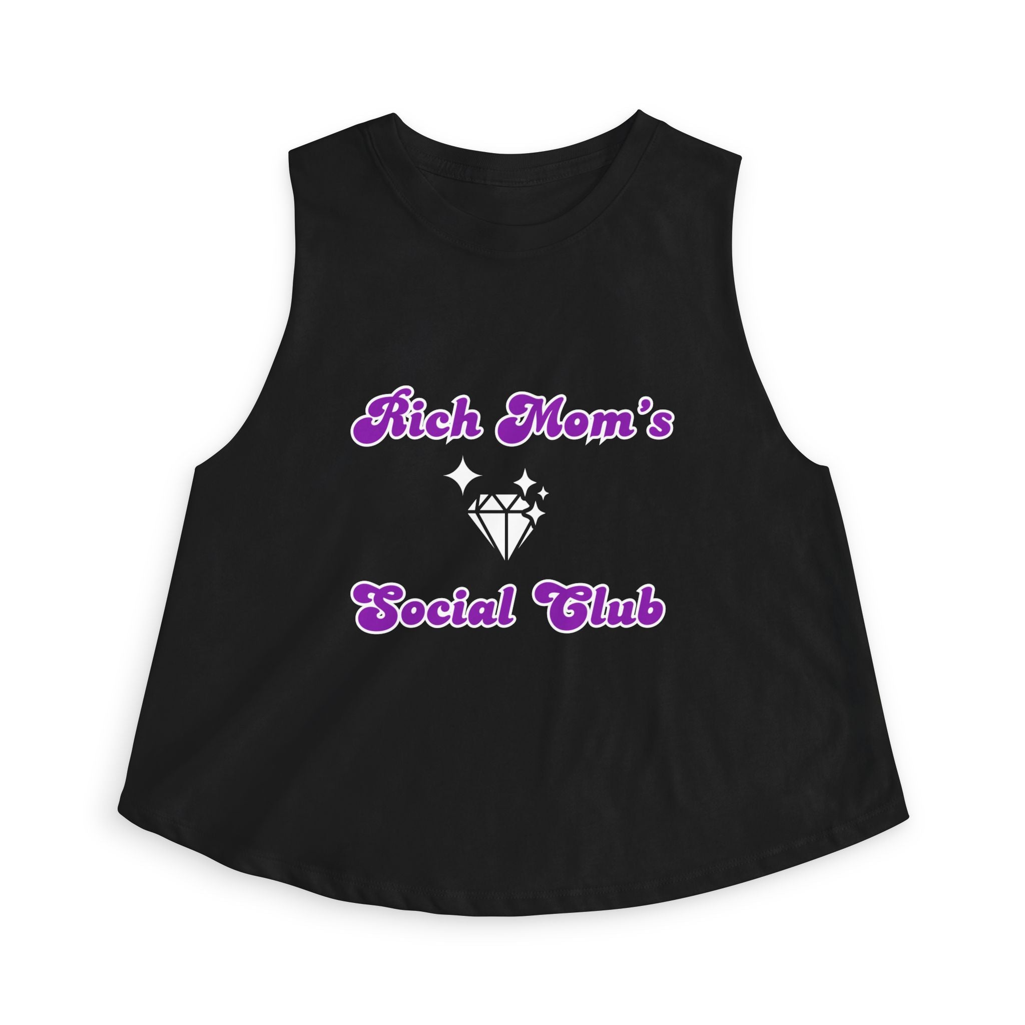 Rich Mom's Social Club Crop Top