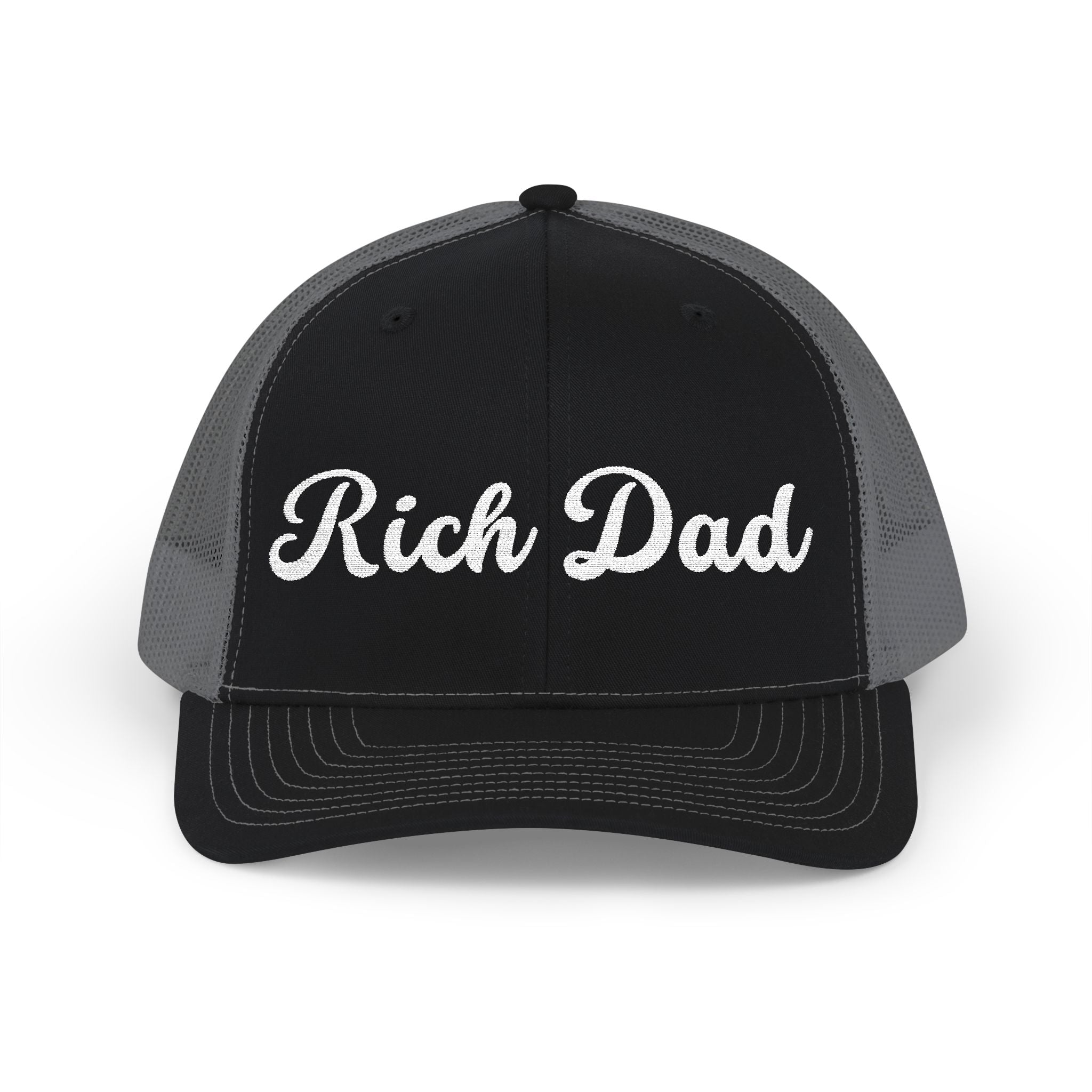 Rich Dad Trucker Cap | Embroidery Adjustable Cap