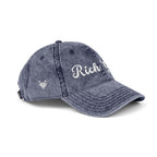 Rich Girl Vintage Cap, Embroidery Adjustable Cap