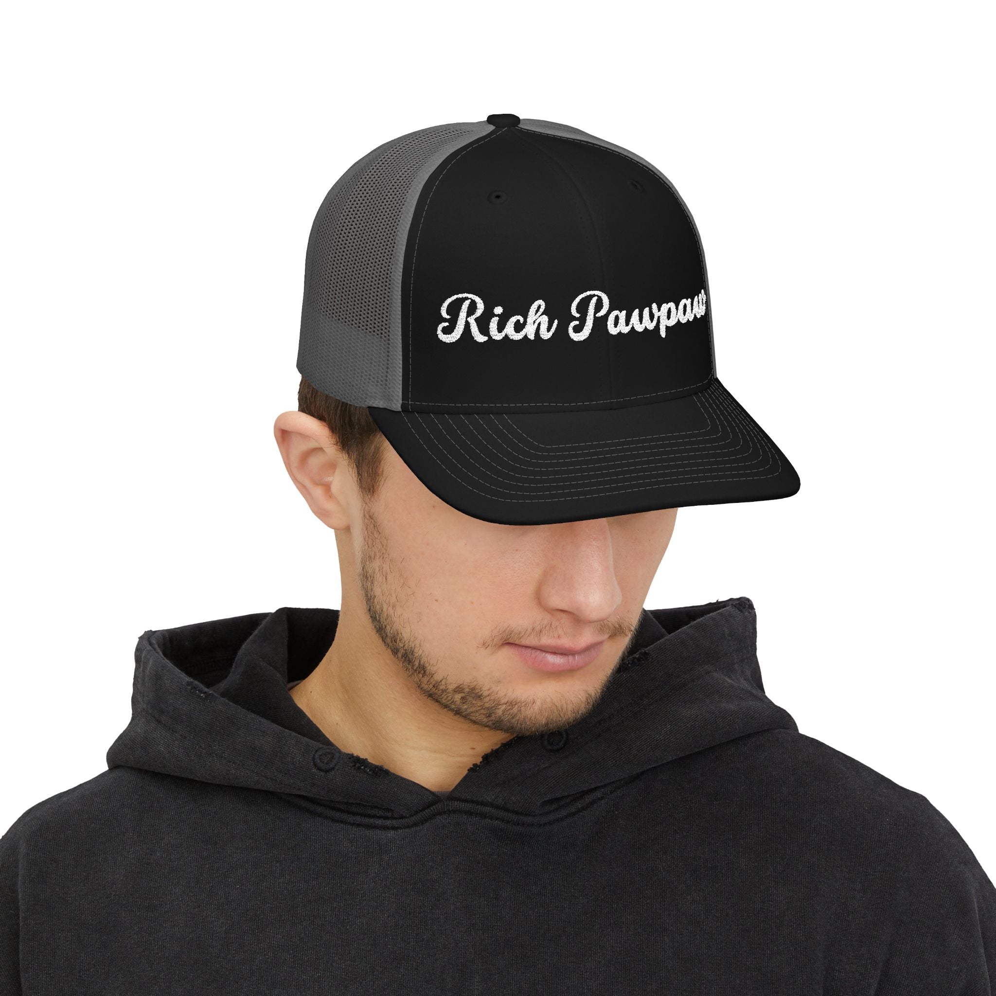 Rich Pawpaw Truckers Cap, Embroidery  Hat