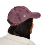 Rich Girl Vintage Cap, Embroidery Adjustable Cap