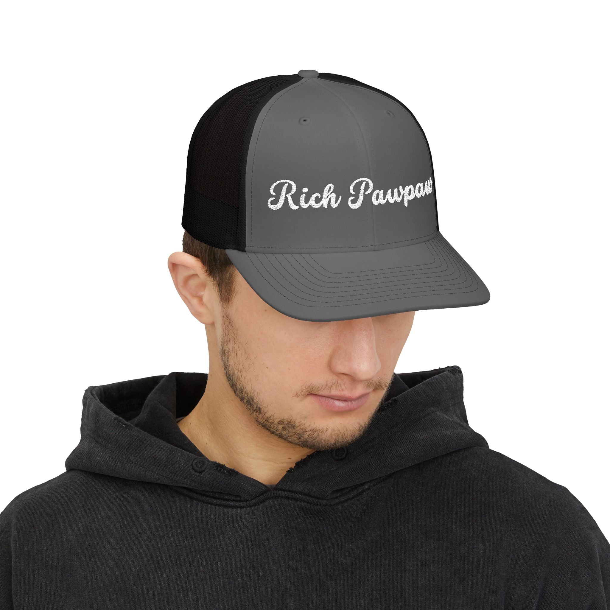 Rich Pawpaw Truckers Cap, Embroidery  Hat