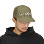 Rich Dad Trucker Cap | Embroidery Adjustable Cap