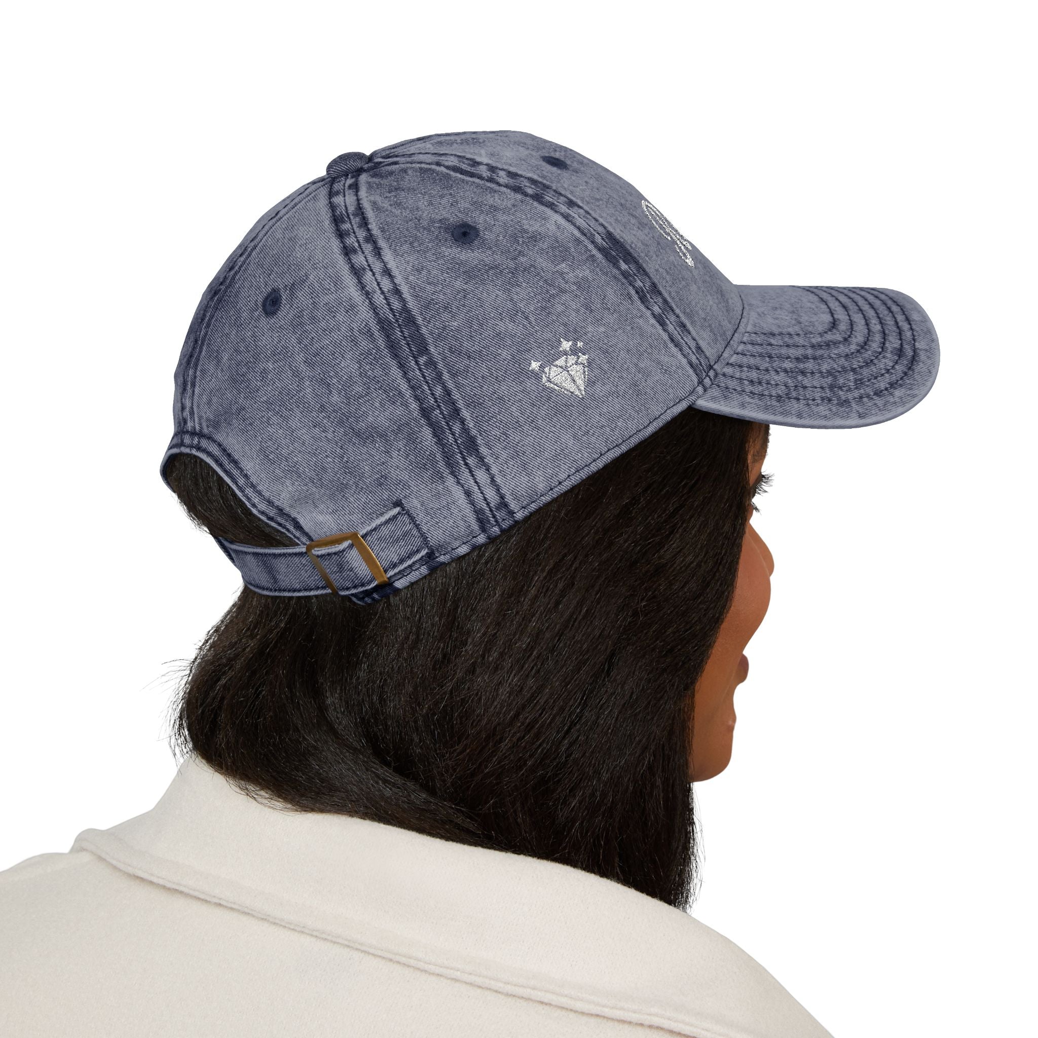 Rich Aunt Vintage Cap, Embroidery Adjustable Cap