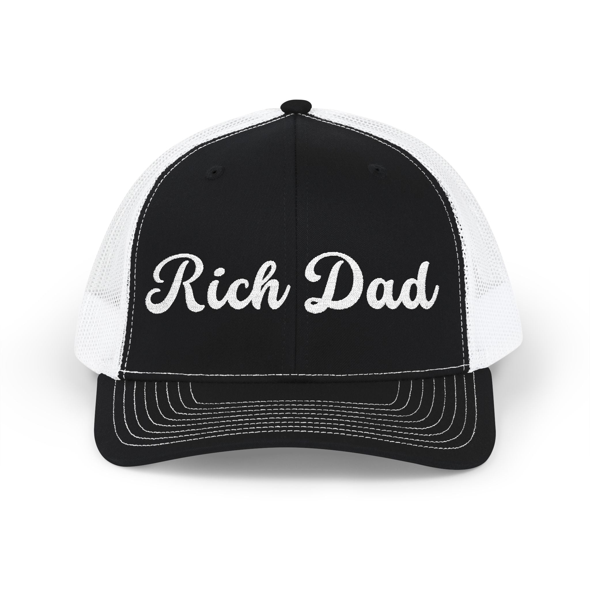 Rich Dad Trucker Cap | Embroidery Adjustable Cap
