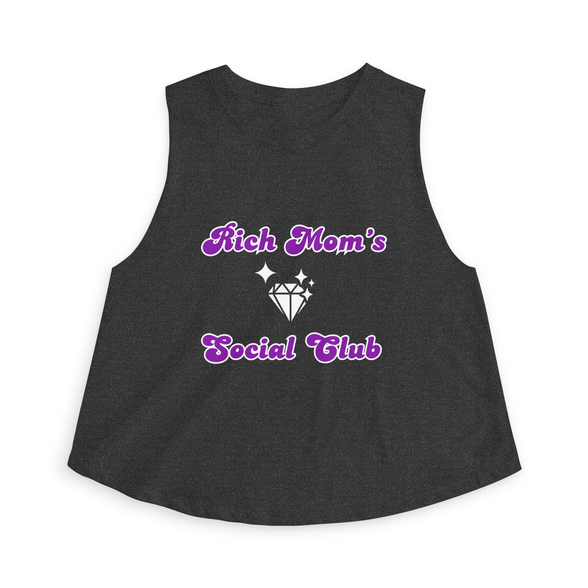 Rich Mom's Social Club Crop Top