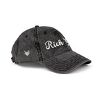 Rich Girl Vintage Cap, Embroidery Adjustable Cap